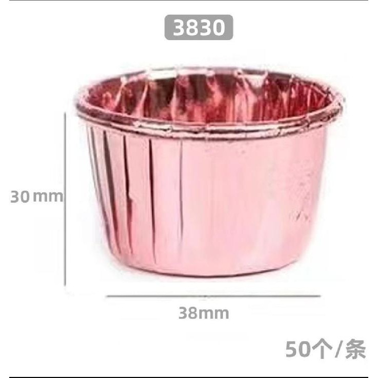 

CUPCAKE 3830 MUFFIN PINK CURLY ISI=50PCS / ROLL, MASUK OVEN & CANTIK