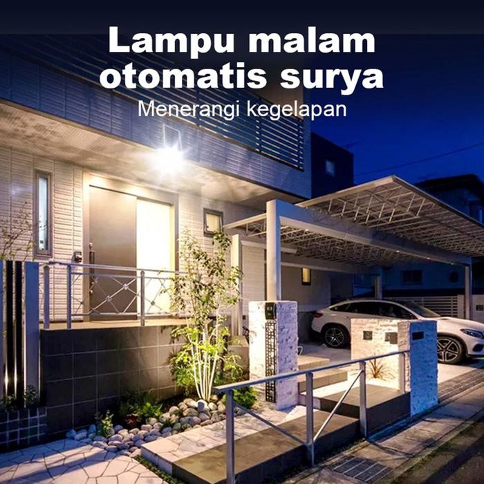 Garansi 10 TahunLampu Led Tenaga Surya Untuk Penerangan Luar Rumah, Lampu TamanMenyala Secara