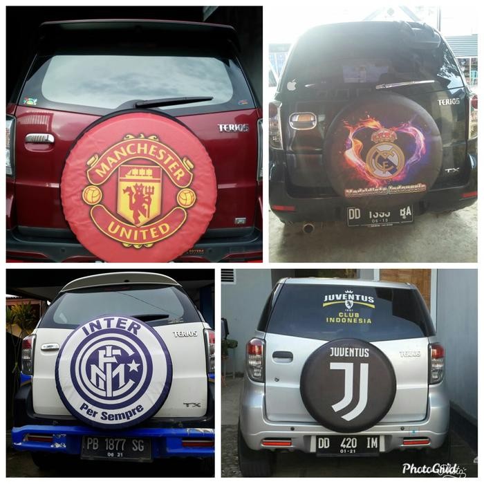 Cuci Gudang Cover Ban Serep Custom Ukuran Ban Kecil/Standar