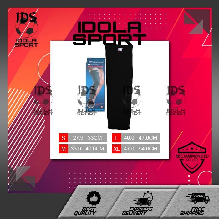 KNEE SUPPORT PANJANG MZN / DEKER KNEE LONG MZN UNTUK BETIS PAHA LUTUT MZN 667