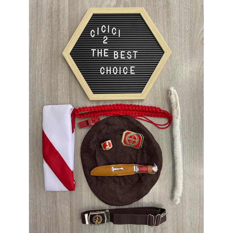 (Expert) Atribut Alat Perlengkapan Pramuka Penggalang Putra