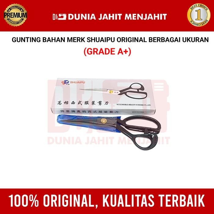 

(Expert) Gunting Bahan Merk Shuaipu Original Berbagai Ukuran