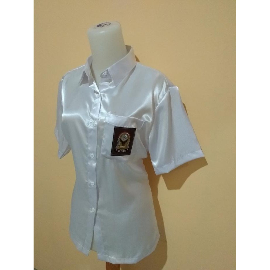 (Expert) ATASAN BAJU SERAGAM SATIN SMA