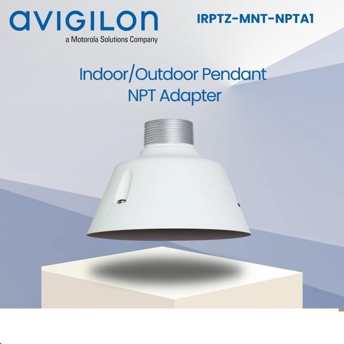 AVIGILON IRPTZ-MNT-NPTA1 INDOOR/ OUTDOOR PENDANT NPT ADAPTER