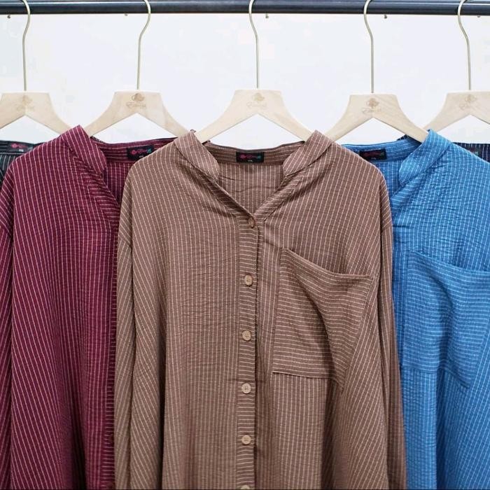 (Expert) jumbo Lily blouse crinkle ld 122 130 dan 140 cm