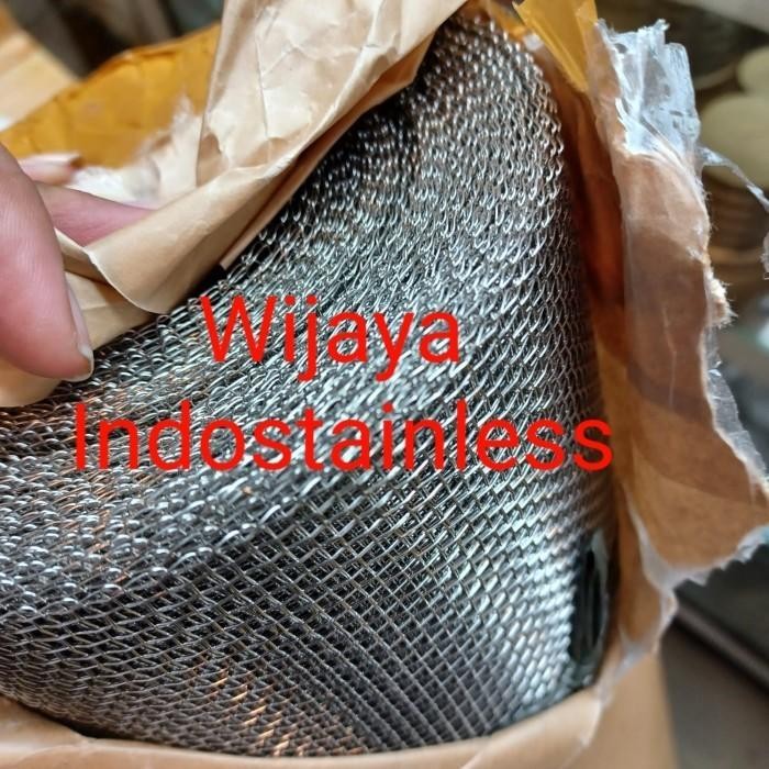 PROMO KAWAT MESH 8 STAINLESS SS 304 WIREMESH WIRE MESH KAWAT LOKET ROLLAN TERMURAH