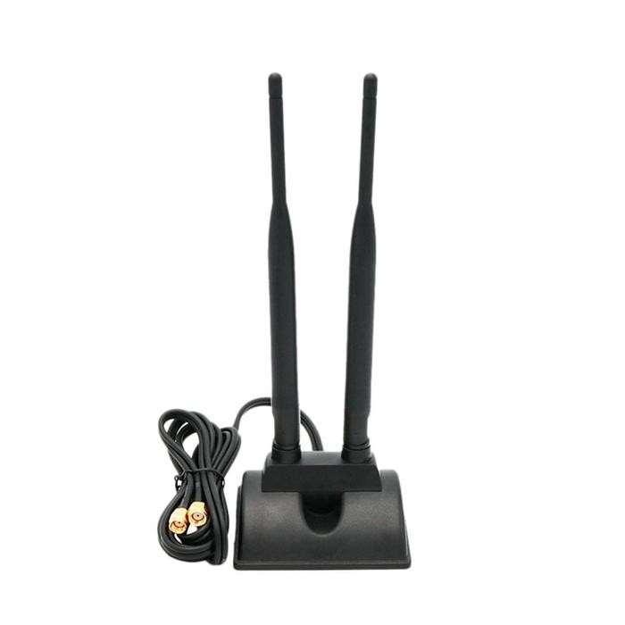 2.4Ghz 5Ghz Dual Band RPSMA Male Wifi AntennaIPEX MHF4 To