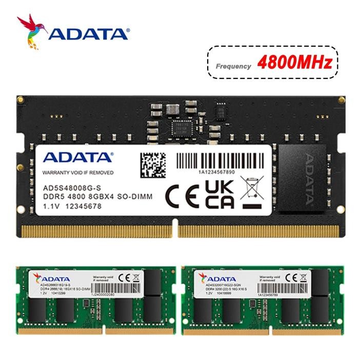 ADATA RAM Memory DDR4 DDR3 32GB 16GB 8GB 4GB DDR5 4800Mhz 32