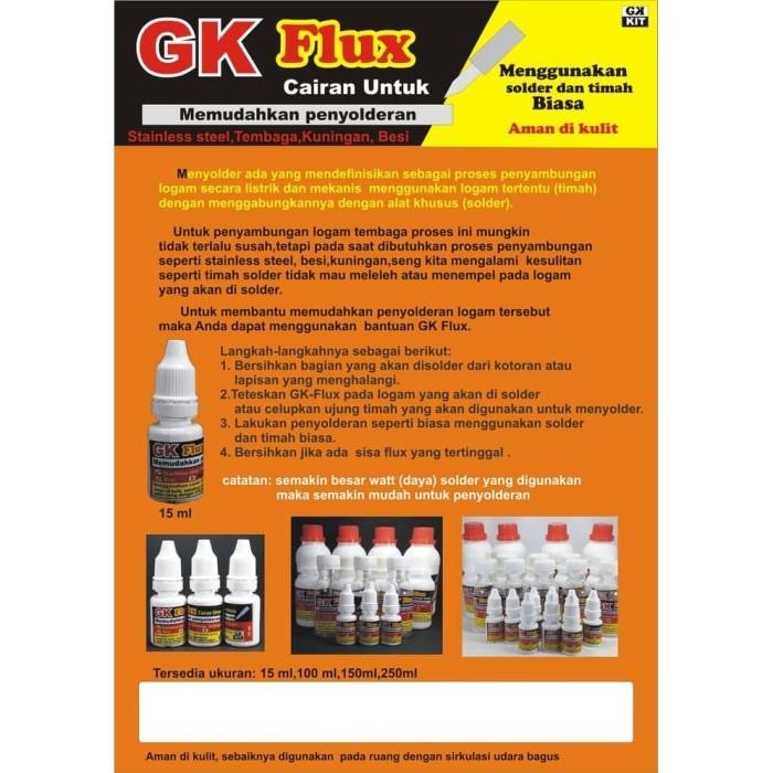 Expert FLUX STAINLESS STEEL premium - GK Flux