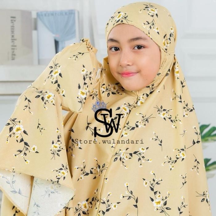 .wulandari-mukena anak 2in1 CLARA mukena anak motif mukena anak premium mukena anak tanggung mukena