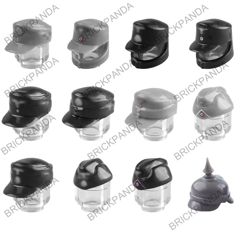 Ww2 Germany Army Soldier Figures M43 Mountain Cap Building Blocks Ww1 German Infantry M1915