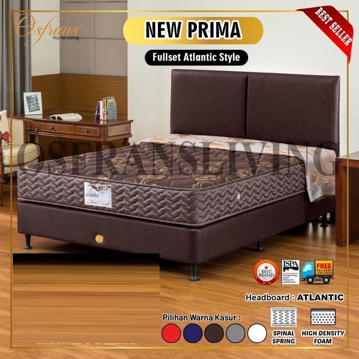 Guhdo Springbed New Prima - 180X200 - Fullset Atlantic Style
