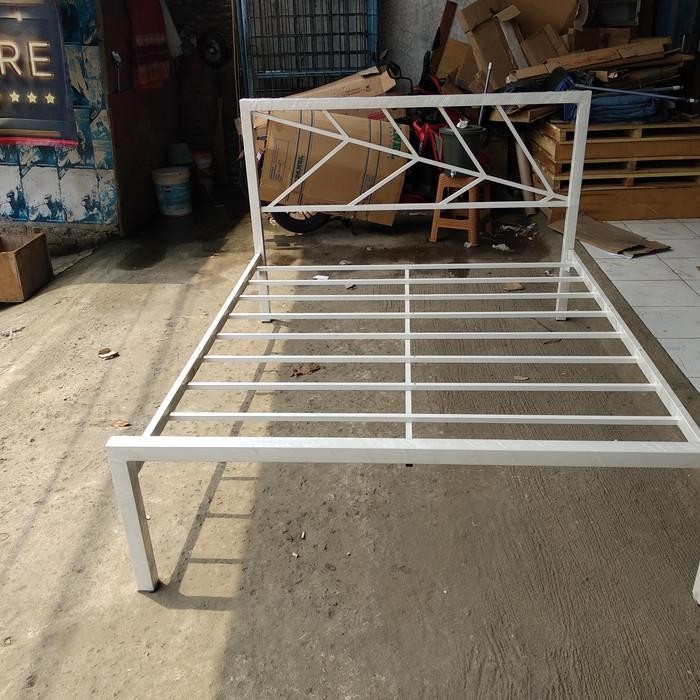 Nota Invoice Ranjang Besi Tempat Tidur Besi Divan Besi Nimalis Putih 90 X 200