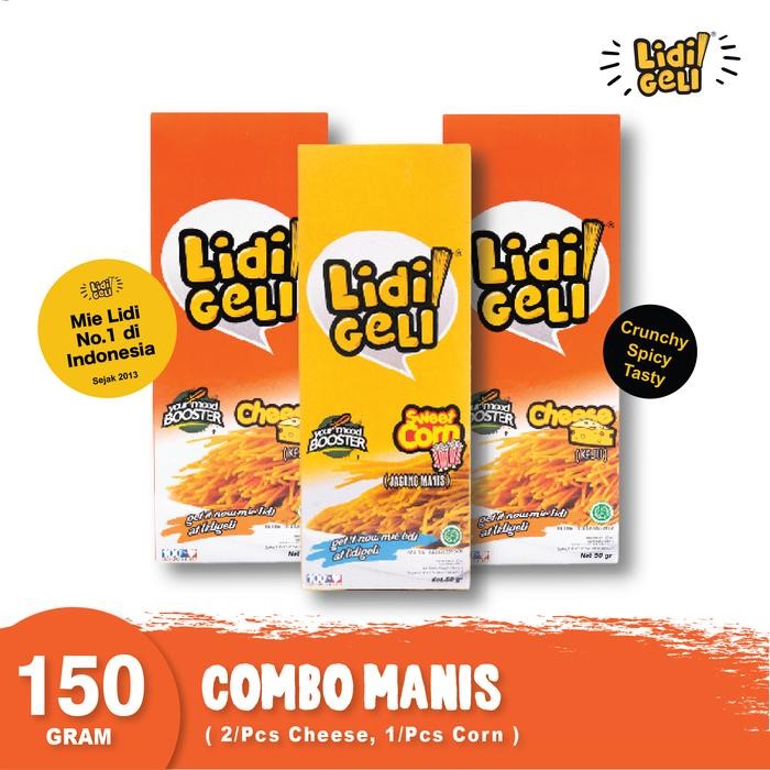 

Lidigeli - Combo Manis 3 Pcs