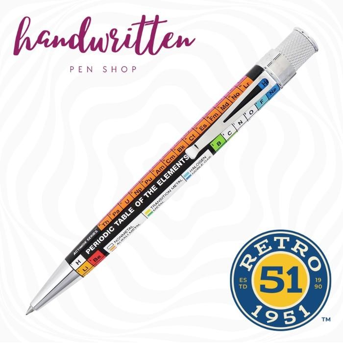 

RETRO 51 Dmitri Periodic Table Tornado Rollerball Ballpoint Pen / Pulpen