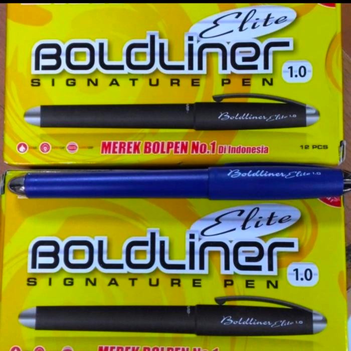 

pulpen standard boldliner elite 1.0 / signature pen elite 1.0