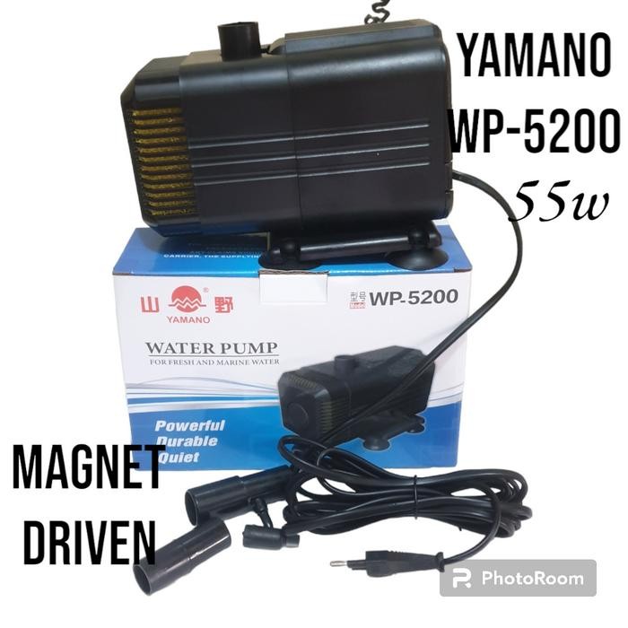 Mesin pompa Kolam. Ym WP 5200 Yamano 5200. 55w, 2800L/H.