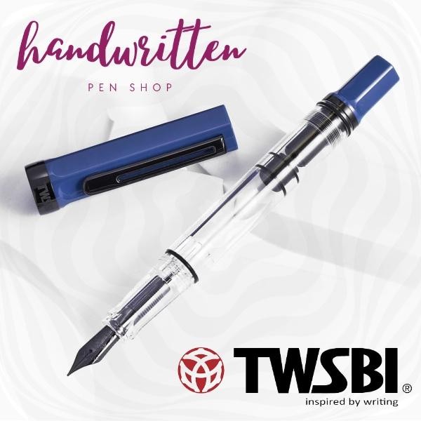 

TWSBI Eco Fountain Pen Deluxe Slate Blue On Onyx