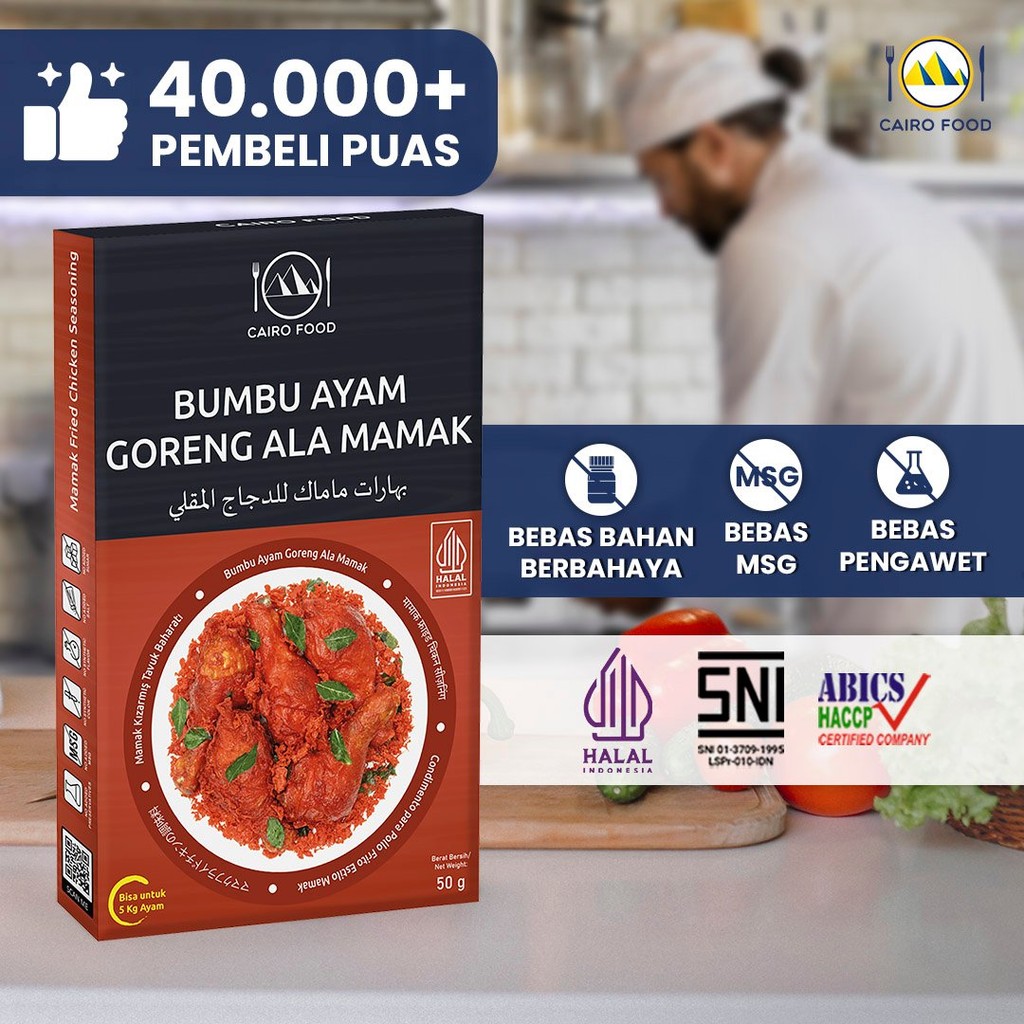 

Cairo Food - Bumbu Ayam Goreng ala Mamak Asli Rempah