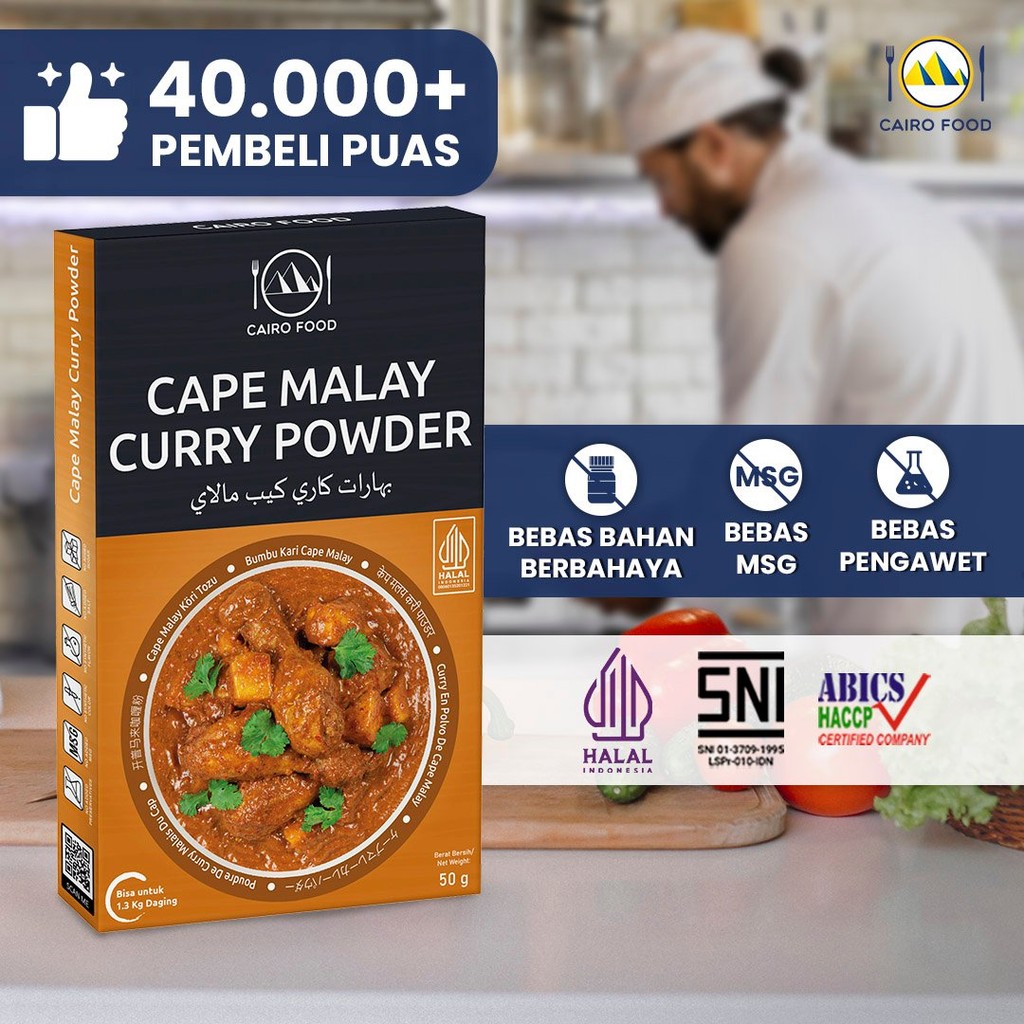 

Cairo Food - Bumbu Kari Cape Malay Asli Rempah