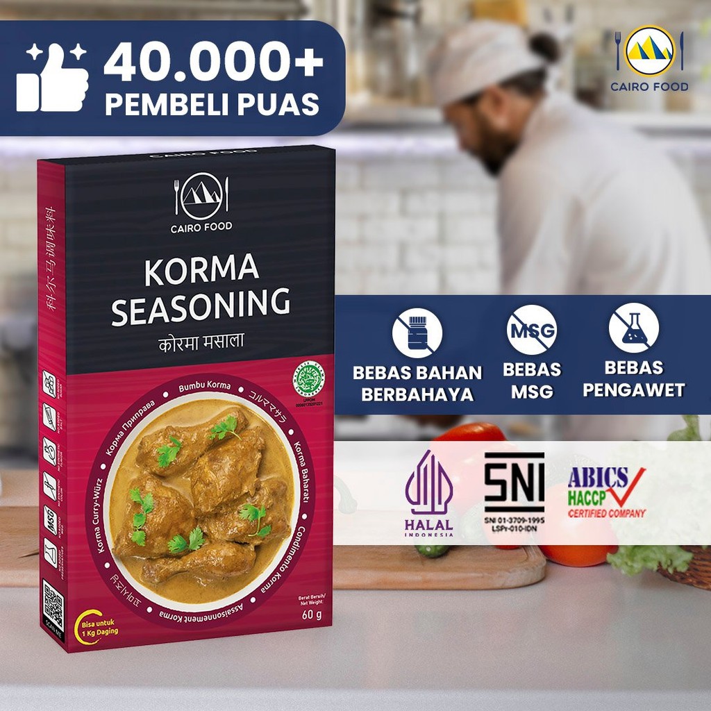 

Cairo Food - Bumbu Korma Asli Rempah