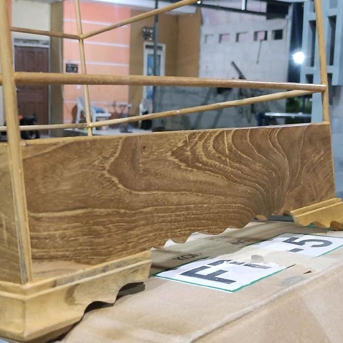 SANGKAR / KANDANG KOHSAN 40X40 KAYU JATI SUPER PRRUM