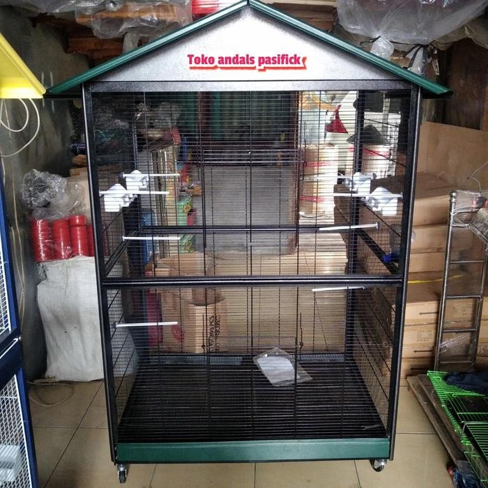 kandang burung kolini besar bongkar pasang/kandang burung jalak/kandng