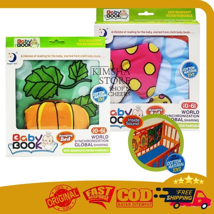 Mainan bayi BABY BOOK HANGING BED JAMUR - TB2036