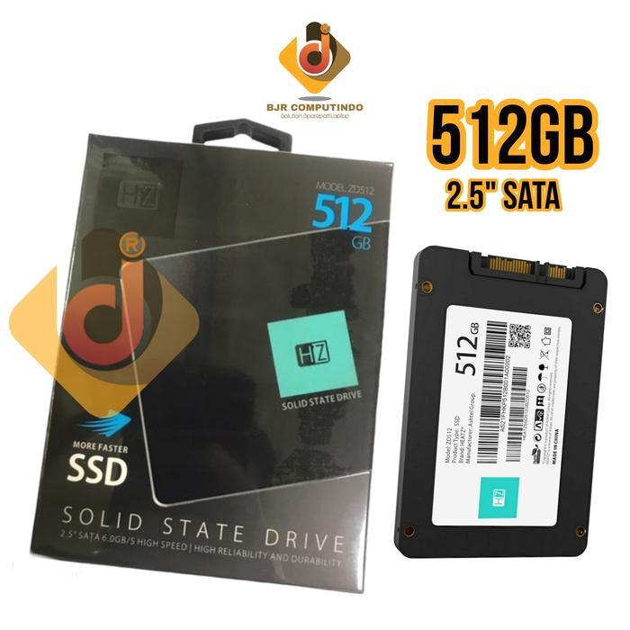 SSD HEATZ 512GB SATA III 2.5" 6GB/S MODEL ZD512 SSD For PC LAPTOP PS