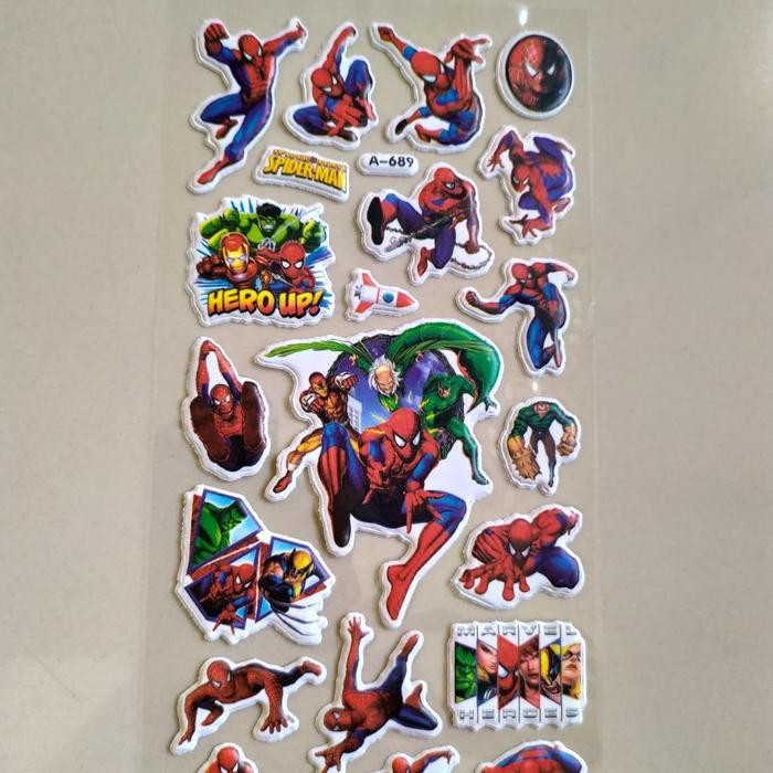 

AT Stiker anak timbul SPIDERMAN 10x20cm