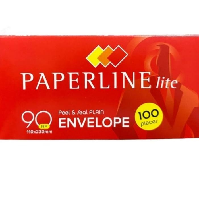 

AT Amplop Putih PAPERLINE LITE 90 Pakai Lem / Perekat 70GSM