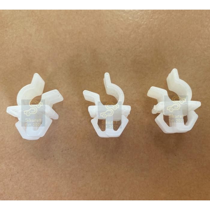 

AT Kancing Klip Dudukan Penyangga Stang Tiang Kap Mesin Kijang Grand