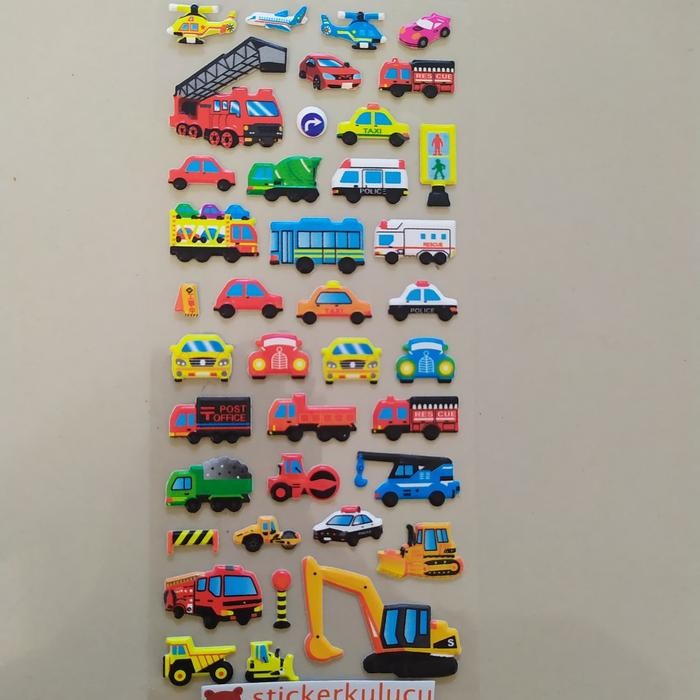 

AT Stiker timbul KENDARAAN EXCAVATOR