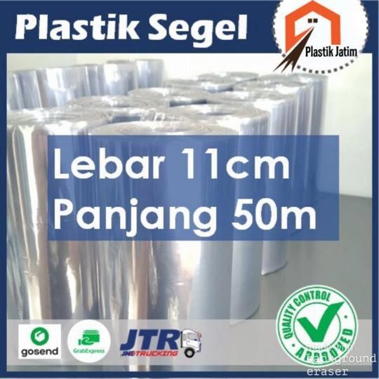 

AT PLASTIK SEGEL Uk. 11CM x 50M - Plastik Heat Shrink/Plastik Menciut
