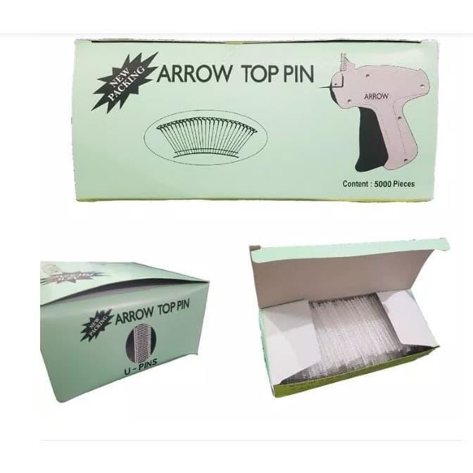 

AT ASLI ARROW TAGPIN TOPPIN Label Baju, Merek, Harga isi 5000 pcs