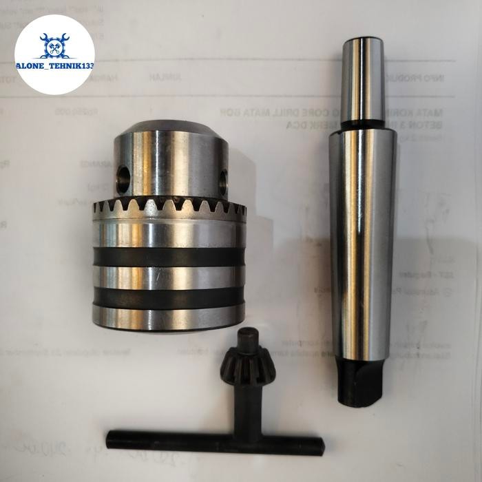 CHUCK BOR DUDUK 16MM MT3 KEPALA BOR DUDUK 16MM MT3 3mm-16mm