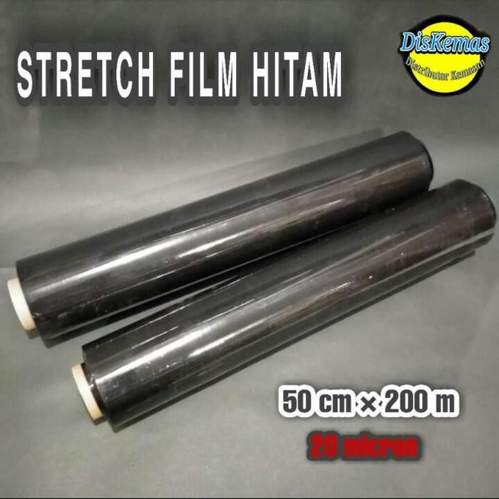 

AT PLASTIK STRETCH FILM HITAM 50CM150M / SEGEL / WRAPPING