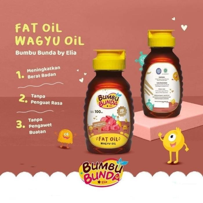 

(Expert) Bumbu Bunda Elia Fat Beef Wagyu Oil Non MSG Non Pengawet
