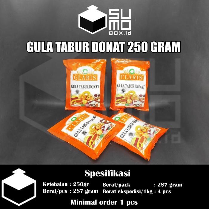 

(Expert) Gula tabur donat 250gram / Gula halus claris 250gram