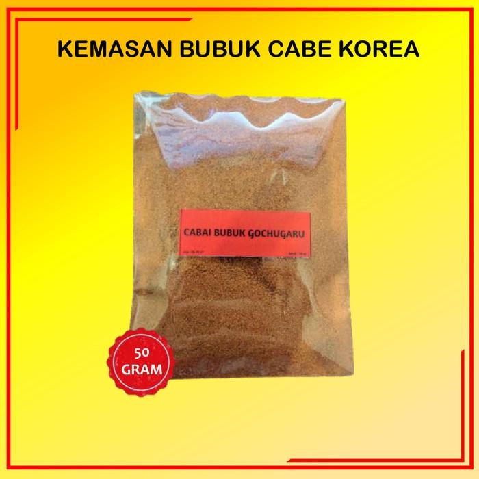 

(Expert) BUBUK CABE KOREA HALUS GOCHUGARU 50 GRAM REPACK CHILI POWDER PREMIUM