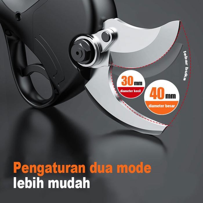 JLD 48V Listrik Pruner Pruning Elektrik Tipe 2 Baterai electric pruning Shears