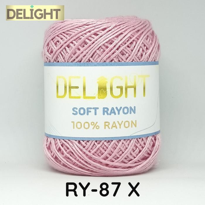 

AT Benang Rajut DELIGHT Soft Rayon (RY-87 X) Sweet Mauve