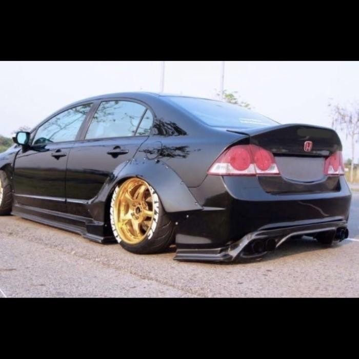 Ducktail wing spoiler bodykit Honda Civic FD