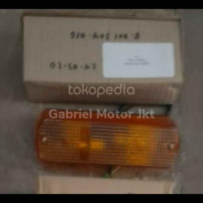 Terlaris Lampu Sen Forklift Alat Oval -Set 2Pcs