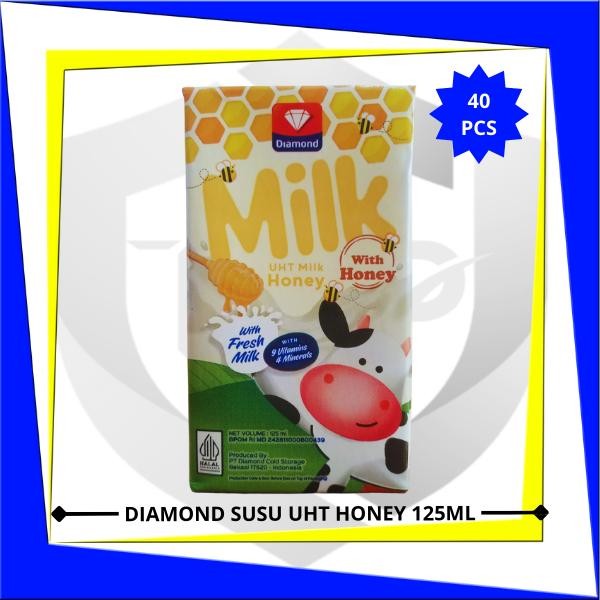 

(Expert) DIAMOND Susu UHT Honey 125ml x 40 pcs (1 Karton)