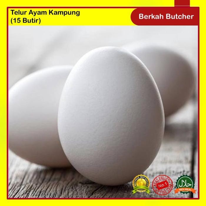

(Expert) Telur Ayam Kampung (15 butir) Berkah Butcher