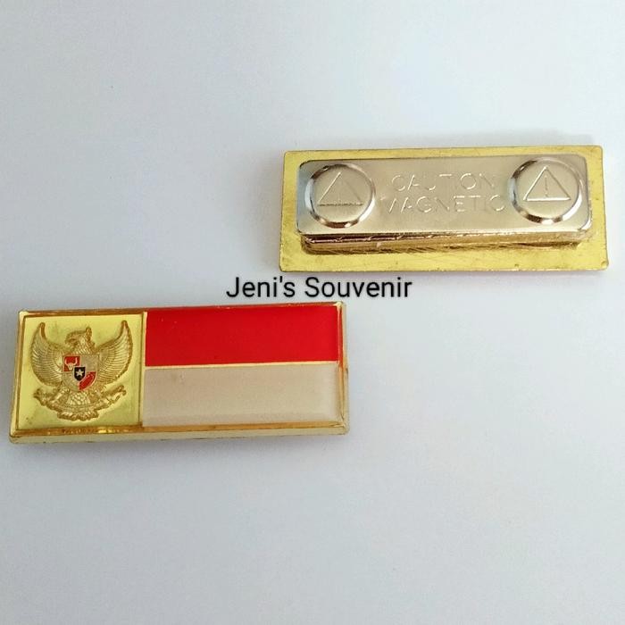 PIN BENDERA MERAH PUTIH - PIN GARUDA - BROS GARUDA MERAH PUTIH Magnet