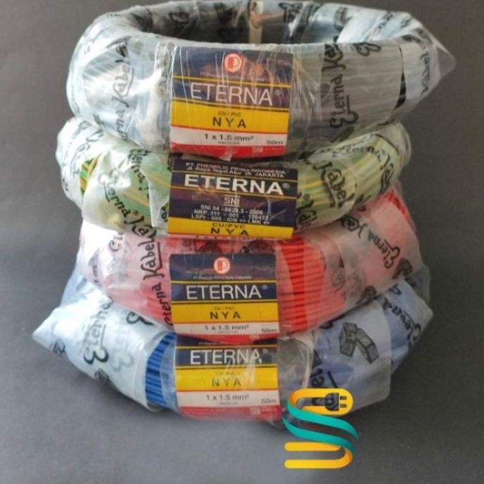 Kabel NYA ETERNA 1.5mm 50 mtr