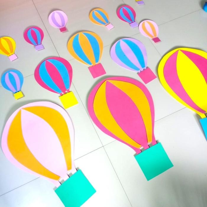 1 Hiasan Dinding BALON UDARA Dekorasi Kelas Kamar Sekolahan Pojok Baca PAUD TK SD SMP