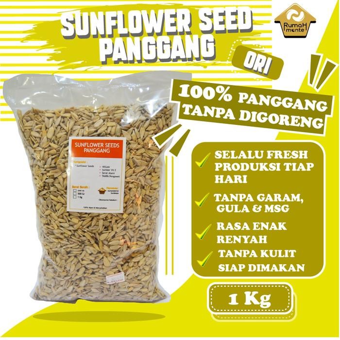 

(Expert) ROASTED SUNFLOWER SEED 1KG BIJI BUNGA MATAHARI PANGGANG